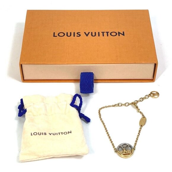 LOUIS VUITTON Bracelet・L TO V Accessories Bracelet Metal Gold/Silver - Picture 8 of 9